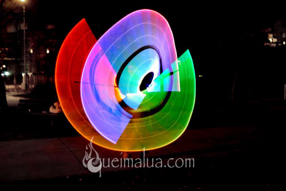 Led staff, Battiti di Luce - light show